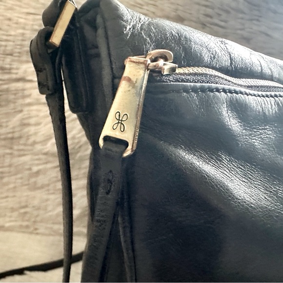 HOBO Black Leather Crossbody Bag - Picture 9 of 14
